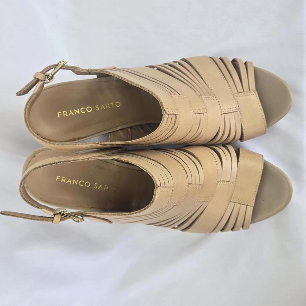 Franco Sarto Women's 10 Strappy Wedge Sandals - Picture 7 of 10